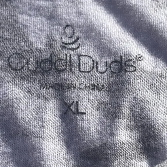 Cuddle Duds Tye Dye Dress Woman’s Sz XL Black Gray White Comfy - Picture 8 of 11